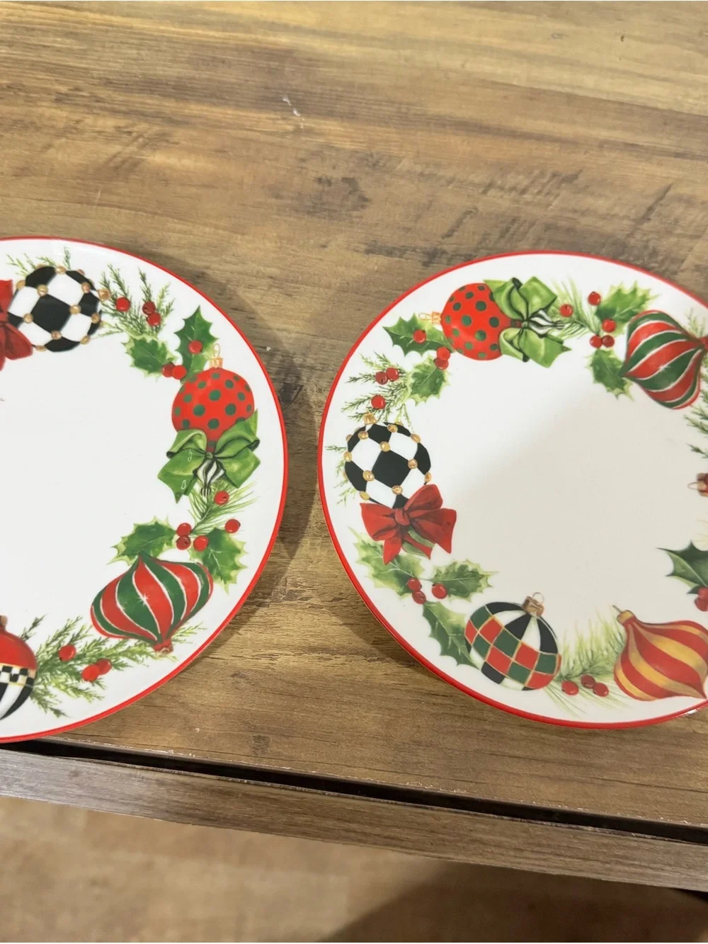 MacKenzie-Childs pair festive
